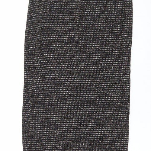 Miss Selfridge Womens Black Polyamide Maxi Skirt Size 4