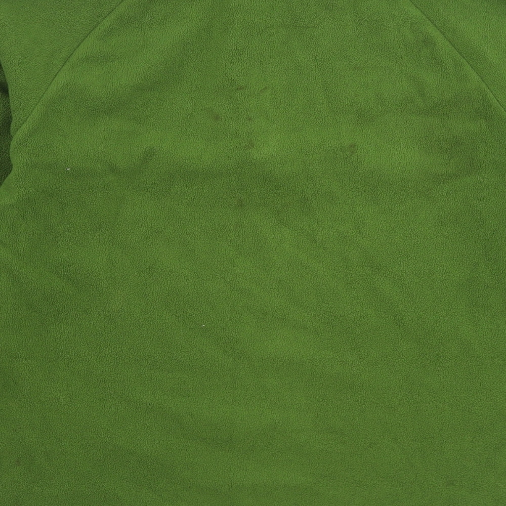 DECATHLON Mens Green Polyester Pullover Sweatshirt Size S