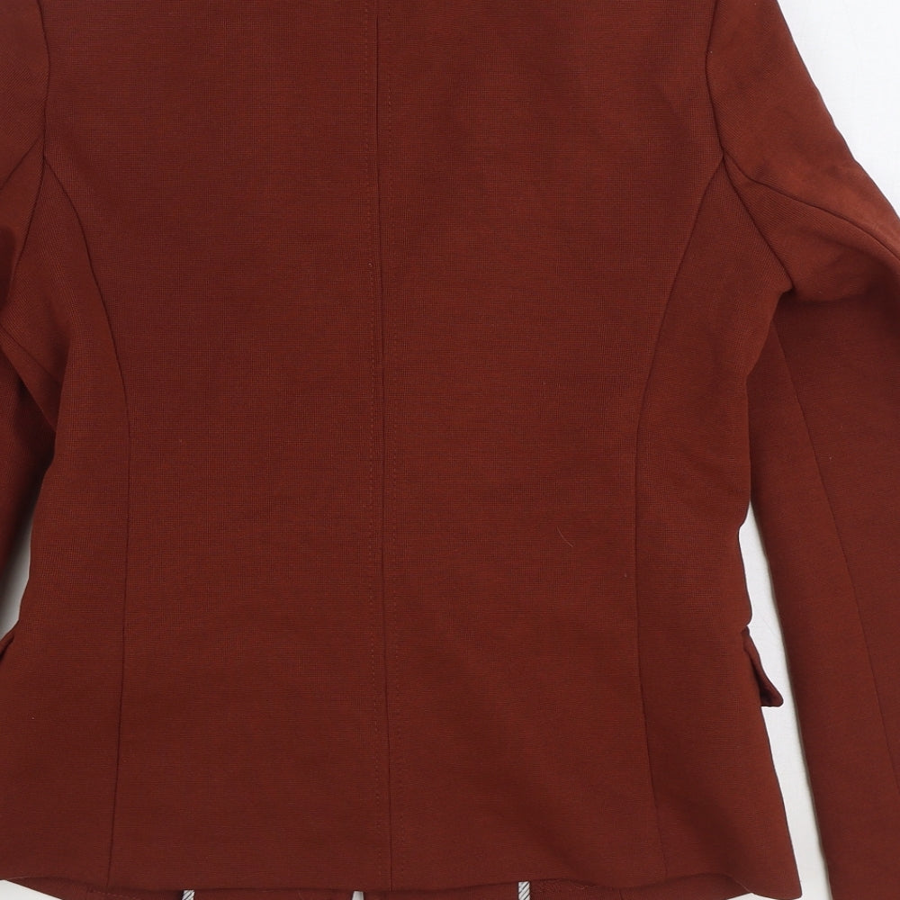 NEXT Womens Brown Jacket Blazer Size 10