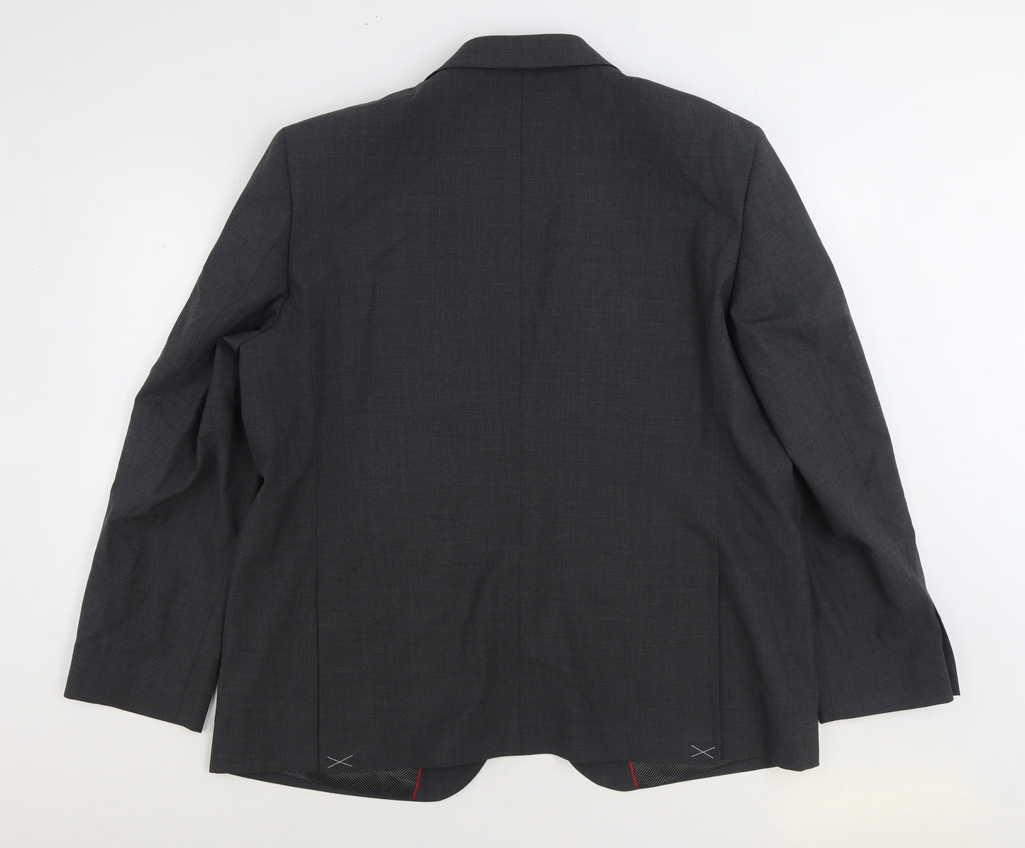 Marks and Spencer Womens Grey Wool Jacket Suit Jacket Size 46
