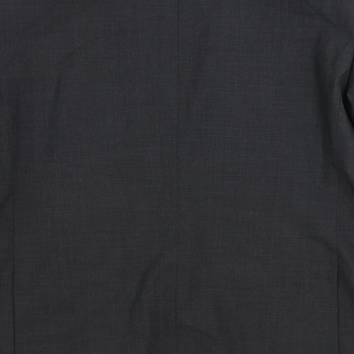 Marks and Spencer Womens Grey Wool Jacket Suit Jacket Size 46