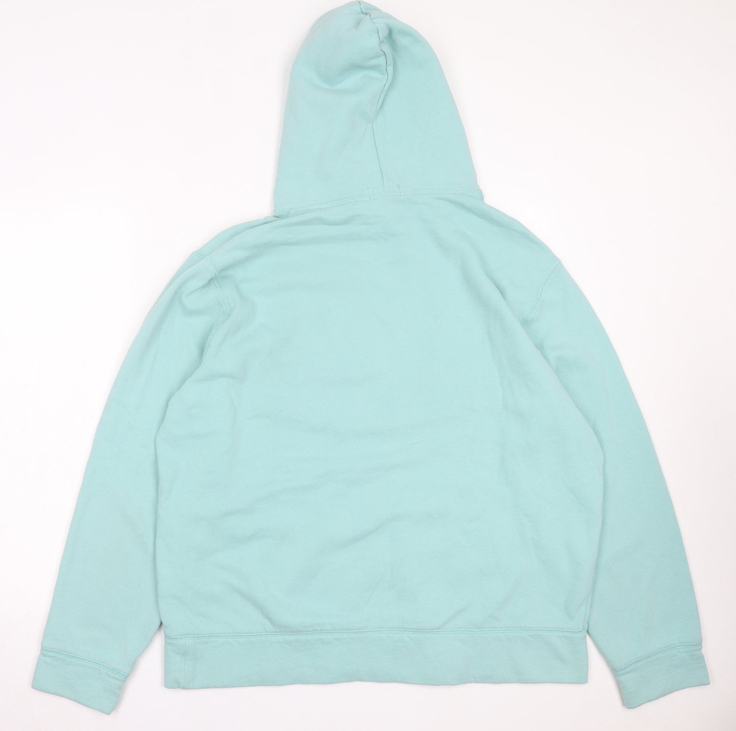 Ralph Lauren Mens Blue Cotton Pullover Hoodie Size XL
