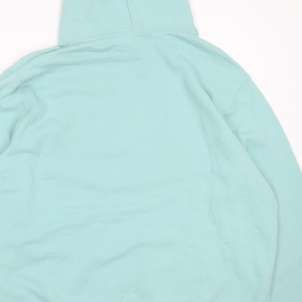 Ralph Lauren Mens Blue Cotton Pullover Hoodie Size XL