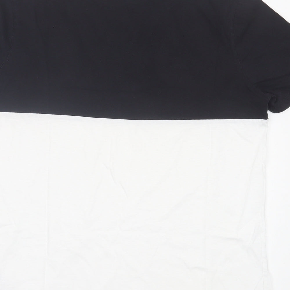 New Look Mens White Cotton T-Shirt Size XS Crew Neck