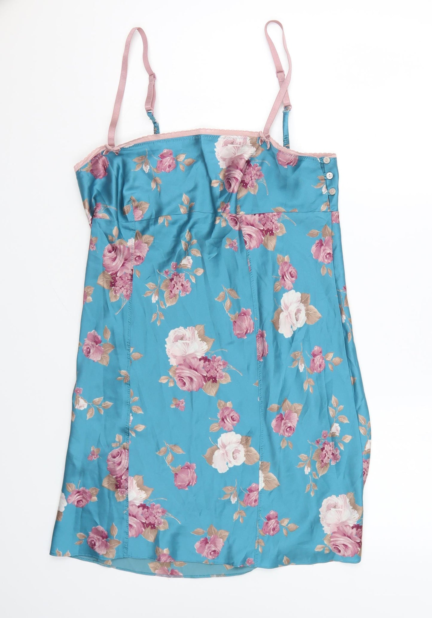Marks and Spencer Womens Multicoloured Floral Polyester Top Dress Size 10