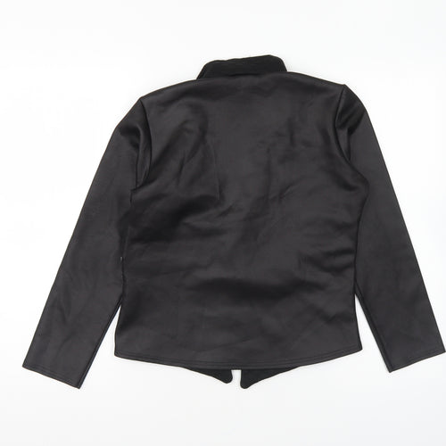 Missi London Womens Black Jacket Blazer Size 14