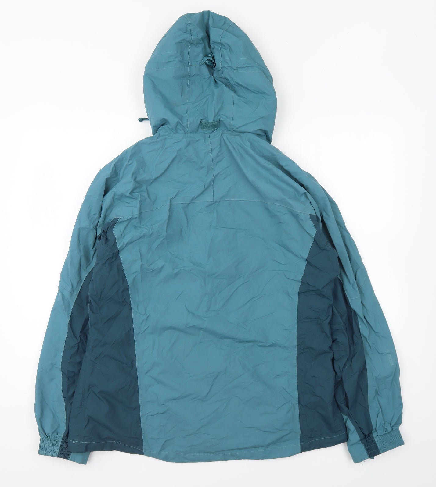 Mountain Warehouse Womens Blue Rain Coat Coat Size 14 Zip