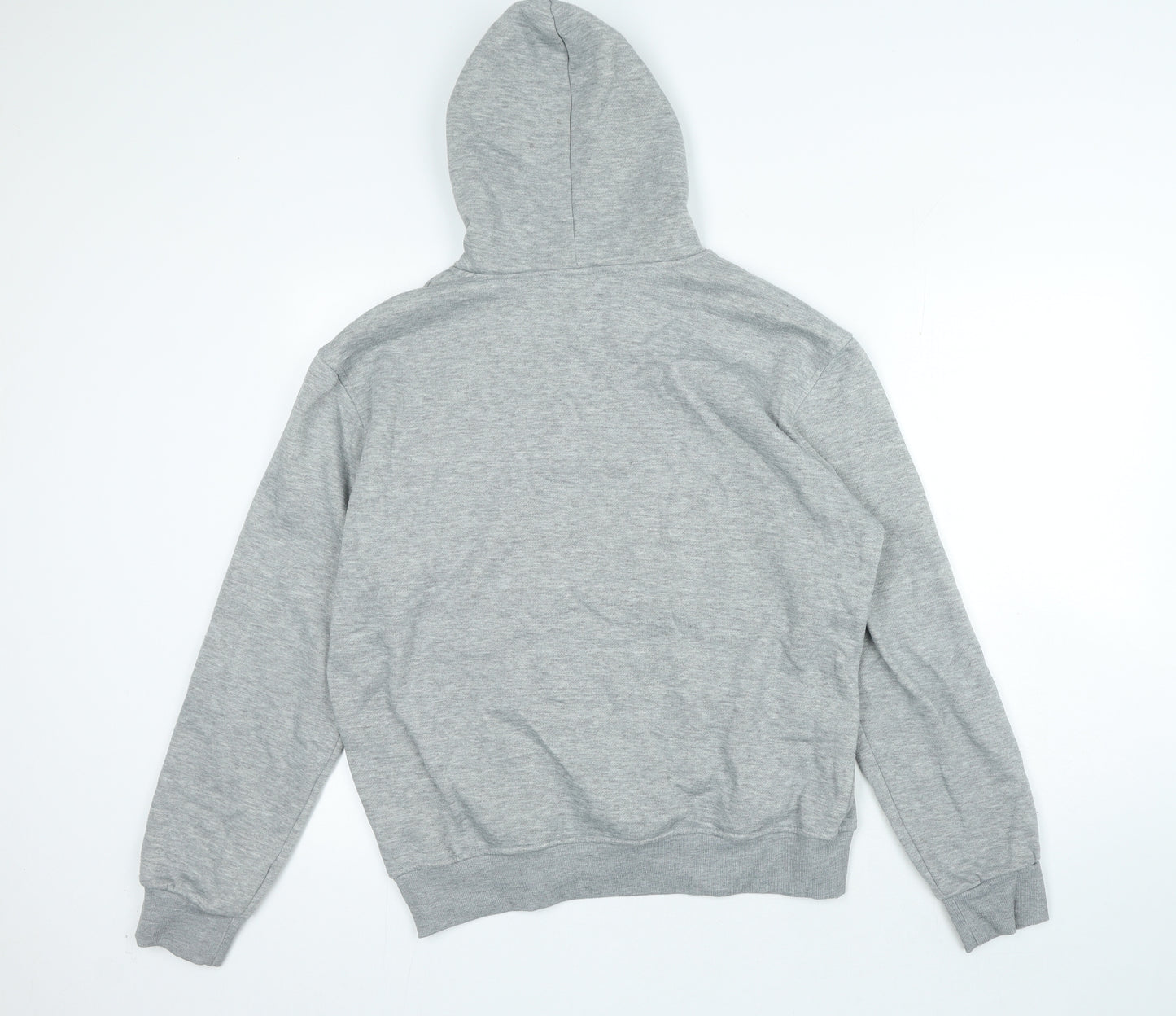 Calvin Klein Mens Grey Cotton Pullover Hoodie Size L