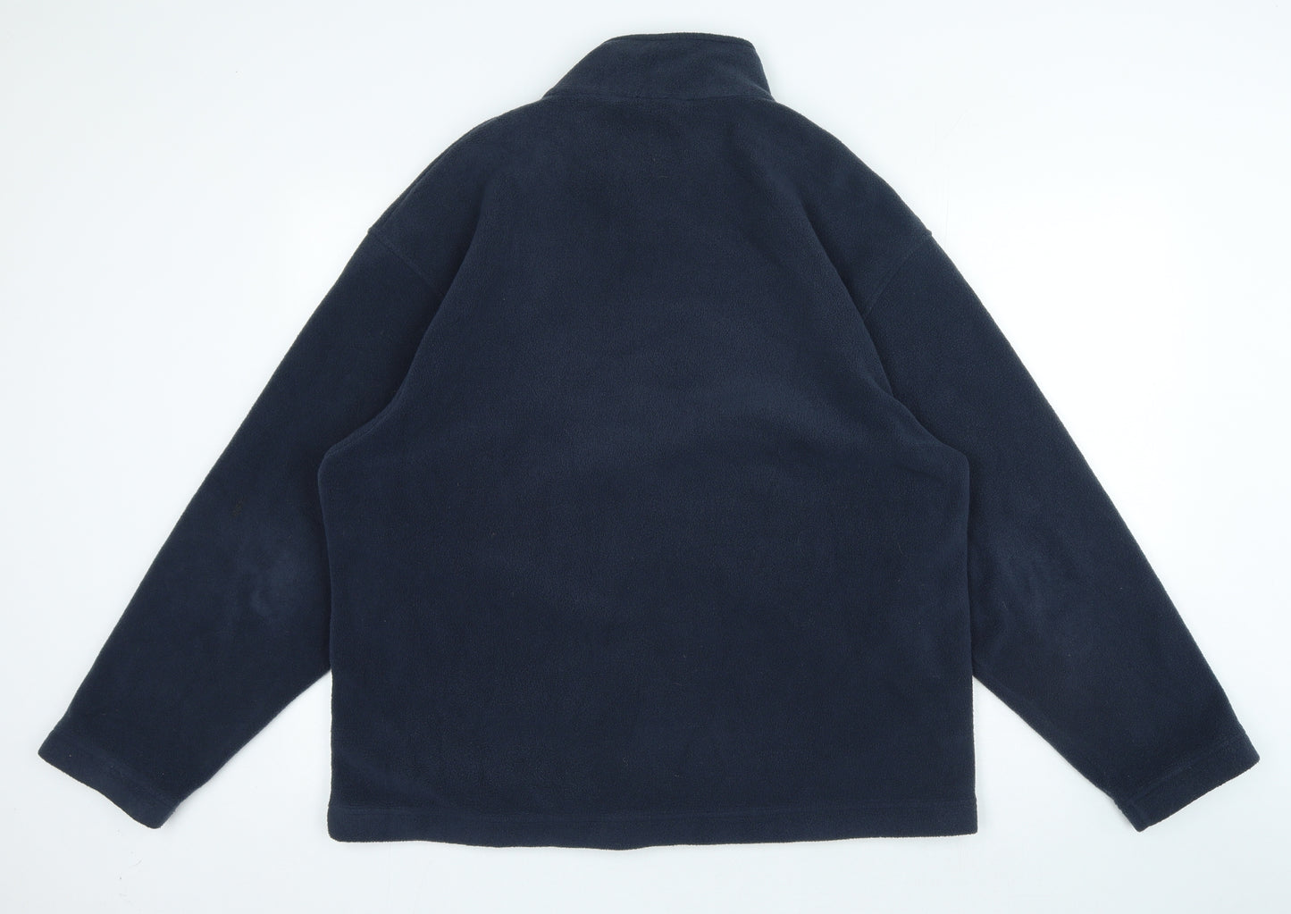 Essentials Mens Blue Jacket Size L Zip
