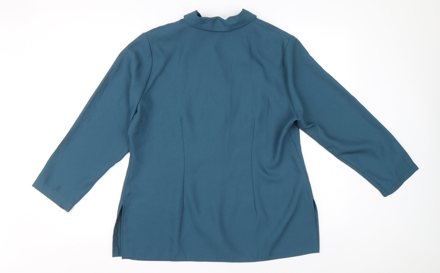 Classics Womens Blue Jacket Blazer Size 14 Button