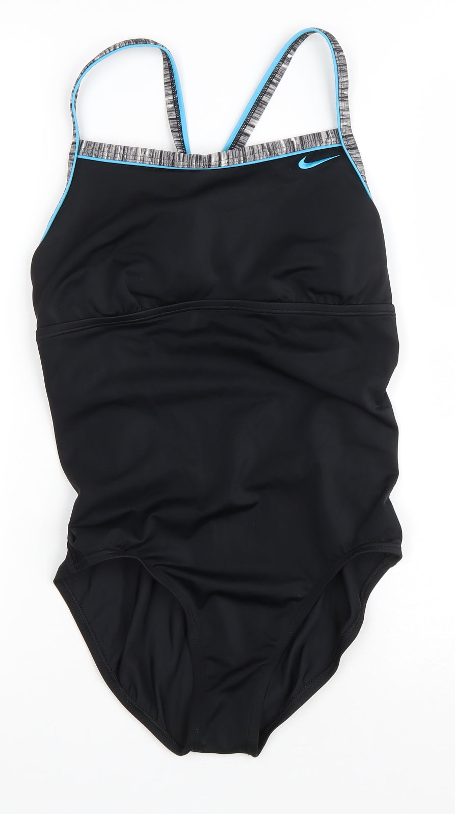 Nike Womens Black Polyamide One Piece Size M