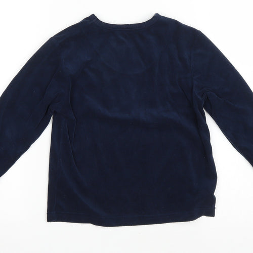 Primark Boys Blue Polyester Pullover Sweatshirt Size 5-6 Years Pullover - Dinosaur