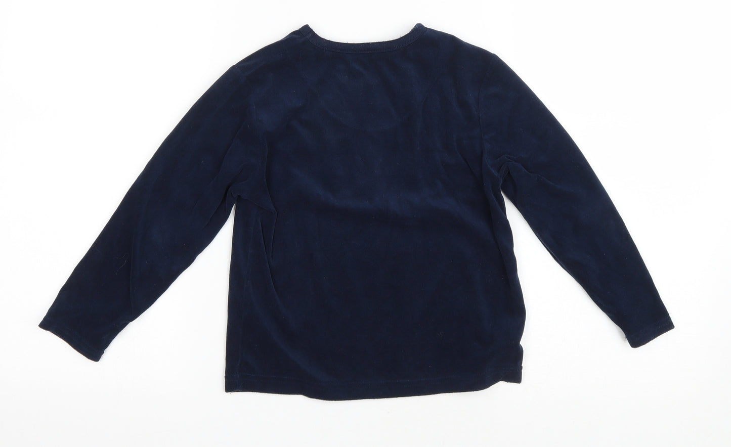 Primark Boys Blue Polyester Pullover Sweatshirt Size 5-6 Years Pullover - Dinosaur