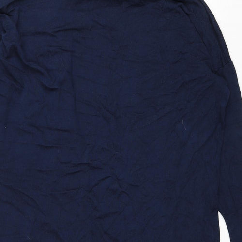 Originals Womens Blue V-Neck Viscose Cardigan Jumper Size M
