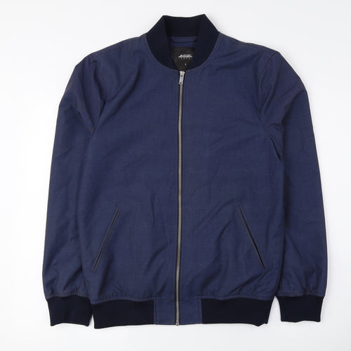 Burton Mens Blue Jacket Size S Zip