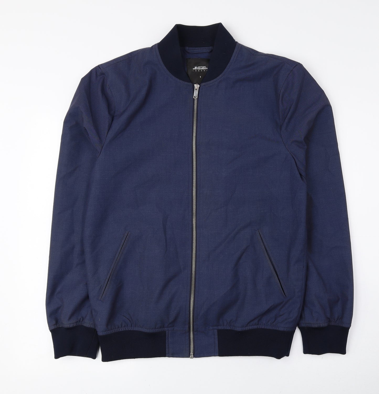 Burton Mens Blue Jacket Size S Zip