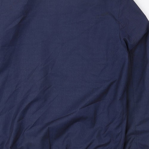 Burton Mens Blue Jacket Size S Zip