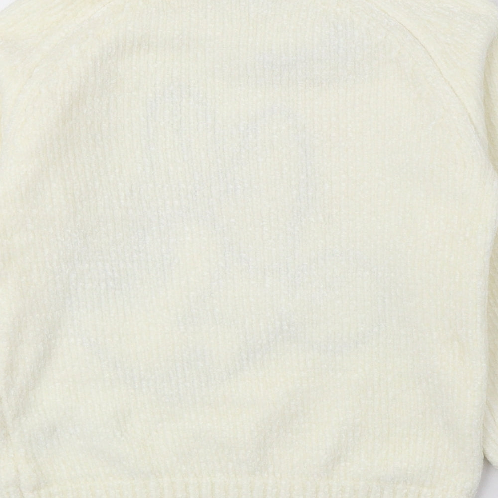 Disney Girls Multicoloured Mock Neck 100% Polyester Pullover Jumper Size 3-4 Years Pullover - Minnie Mouse