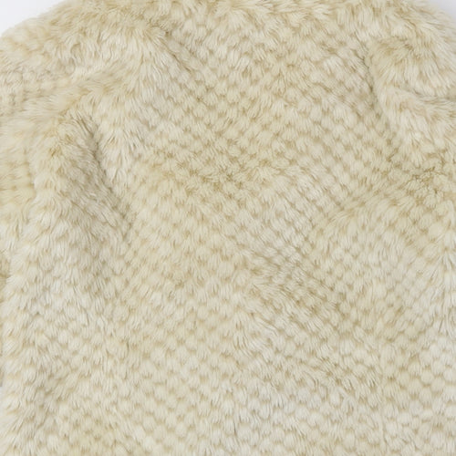 MK Womens Beige Jacket Size 10 Button