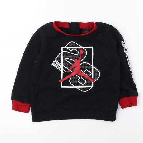 Jordan Boys Multicoloured Cotton Pullover Sweatshirt Size 2 Years Pullover