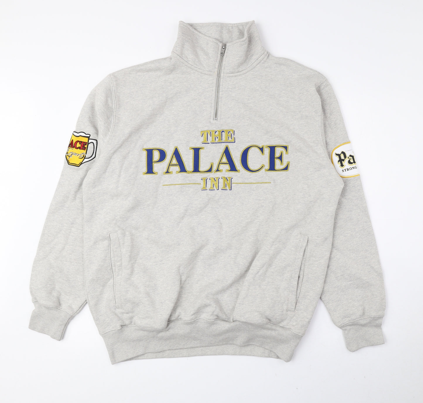 Palace Mens Multicoloured Cotton Pullover Sweatshirt Size L