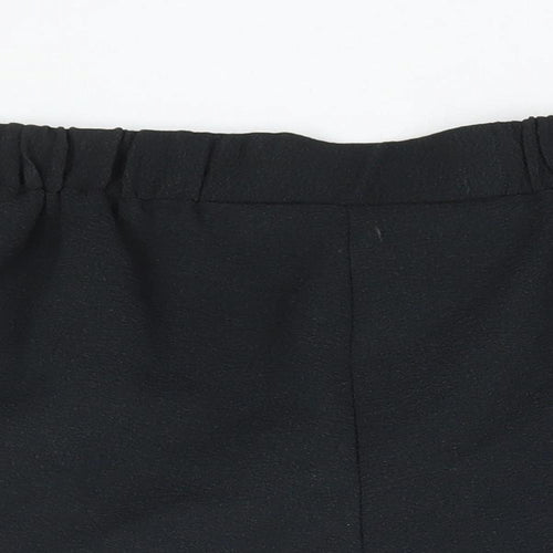 G21 Womens Black Polyester Hot Pants Shorts Size 10 L4 in Regular Pull On