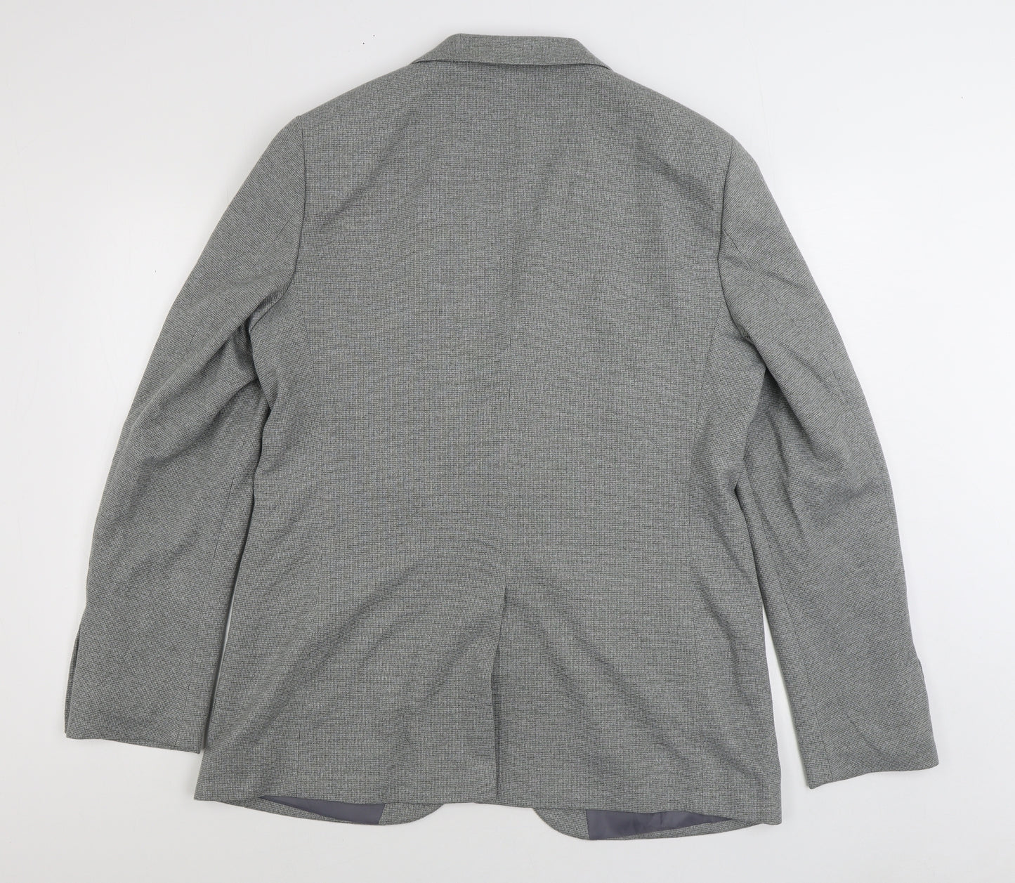 Marks and Spencer Mens Grey Polyester Jacket Suit Jacket Size 42