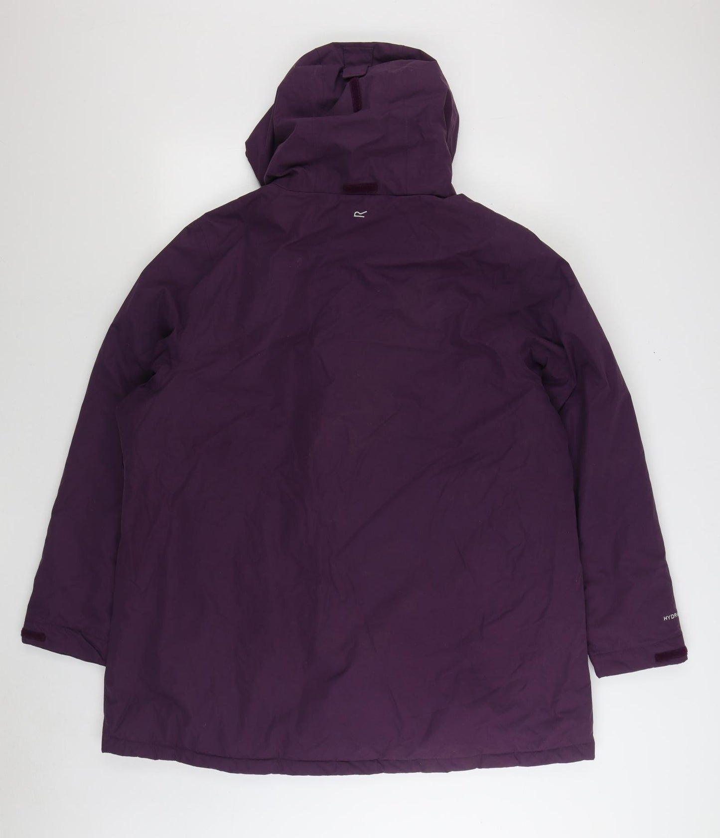 Regatta Womens Purple Rain Coat Coat Size 24 Zip