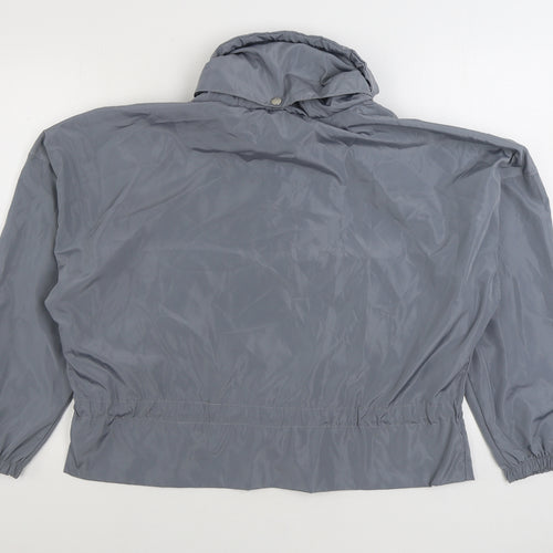 Rising Womens Grey Jacket Size M Zip