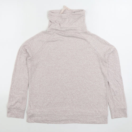 Avenue Womens Pink Viscose Pullover Sweatshirt Size S Pullover