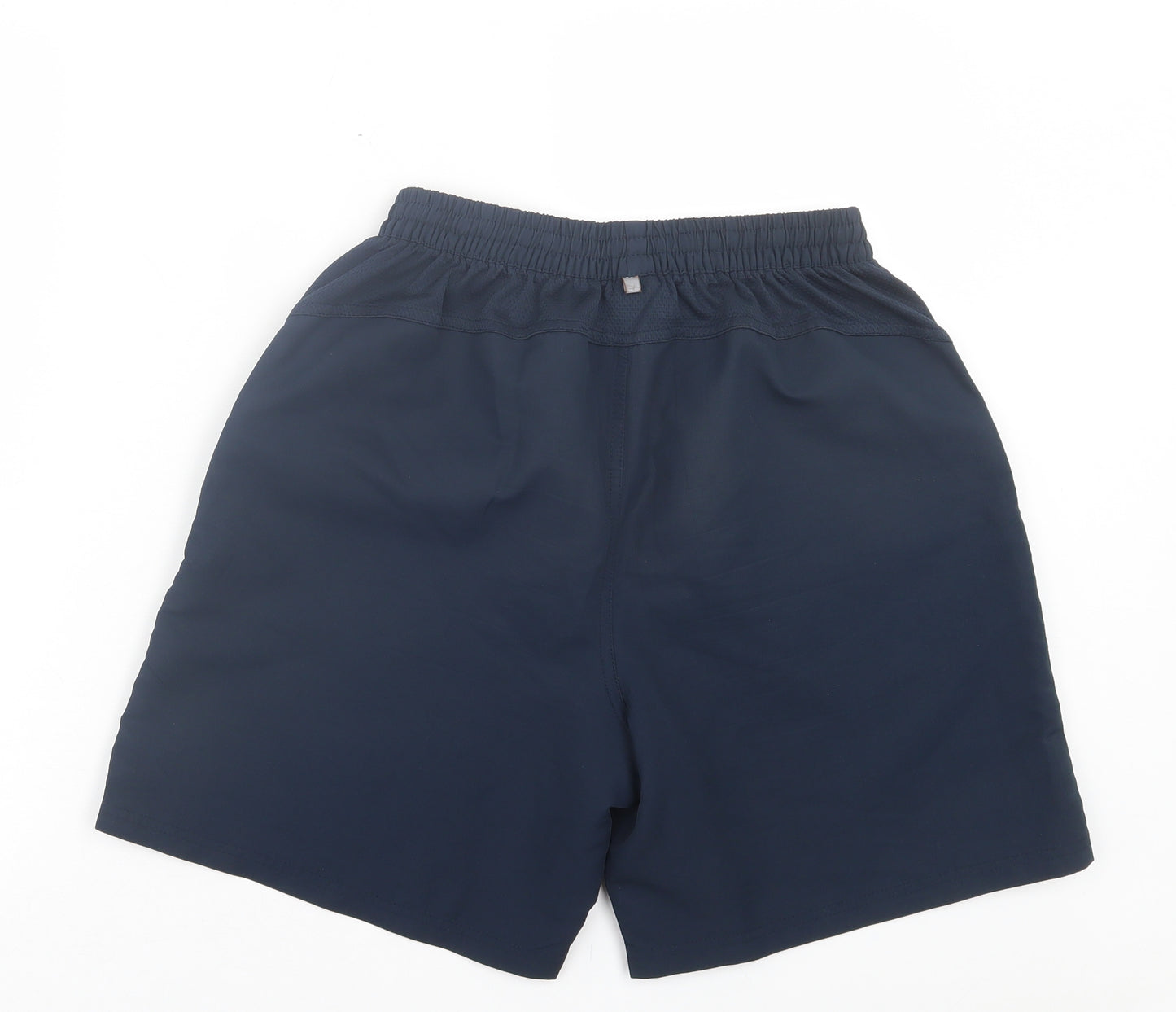 Aptus Mens Blue Polyester Sweat Shorts Size 30 in L7 in Regular