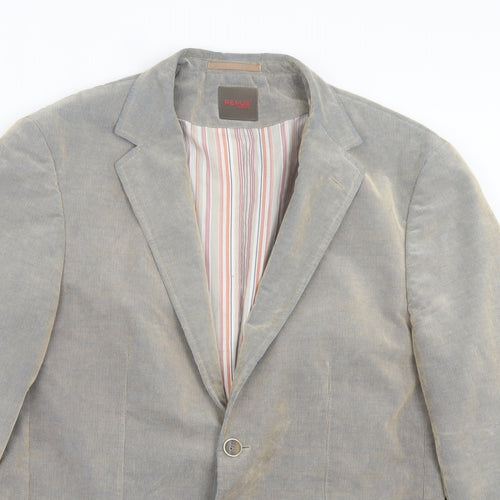 REMUS Mens Green Polyester Jacket Suit Jacket Size 40