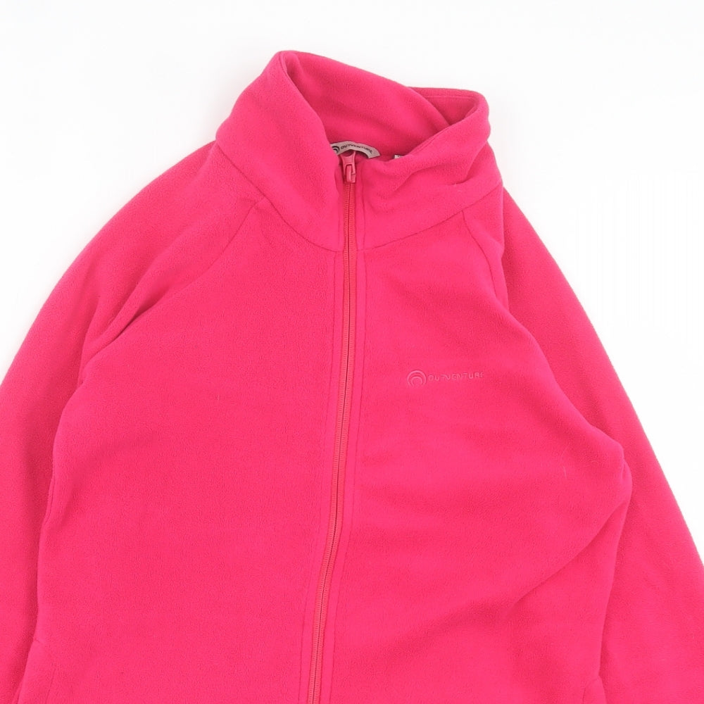 Outventure Womens Pink Jacket Size S Zip
