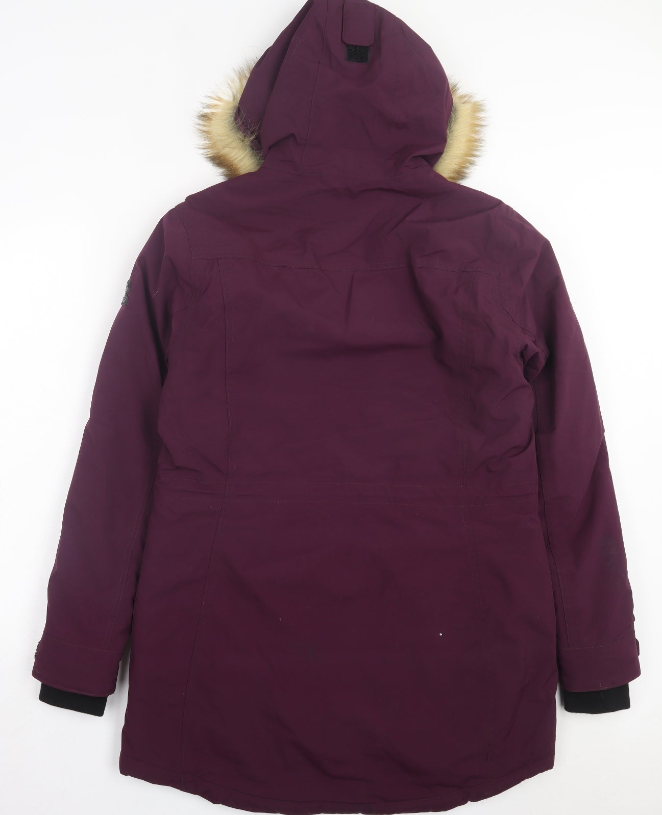 TOG24 Womens Purple Parka Coat Size 12 Zip