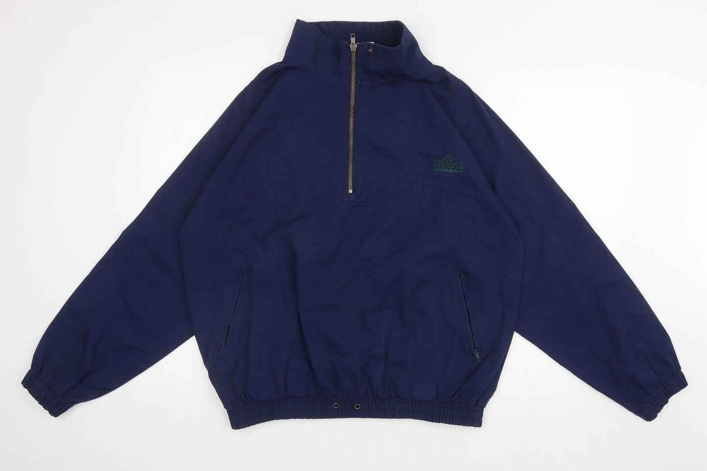 Olympus Mens Blue Jacket Size L Zip