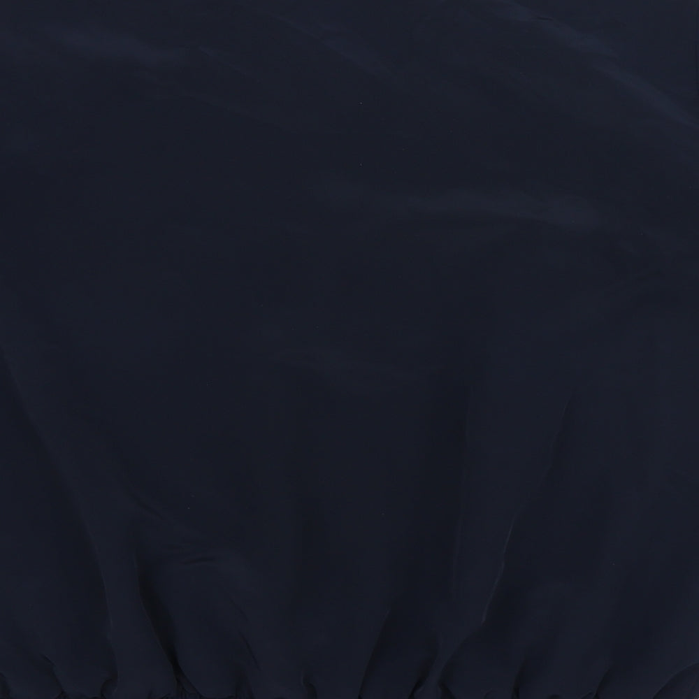 House of Fraser Womens Blue Polyester Basic Blouse Size 14 Collared