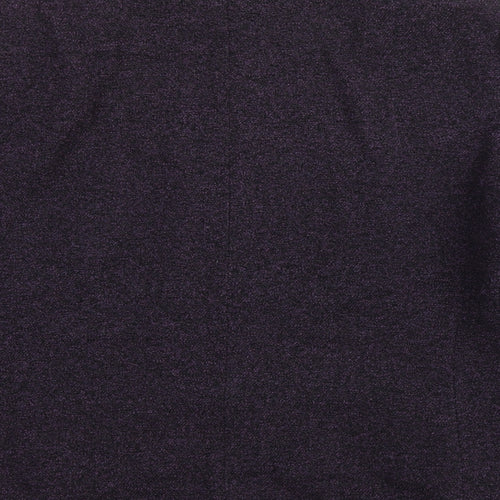 Marks and Spencer Womens Purple Jacket Size 14 Zip