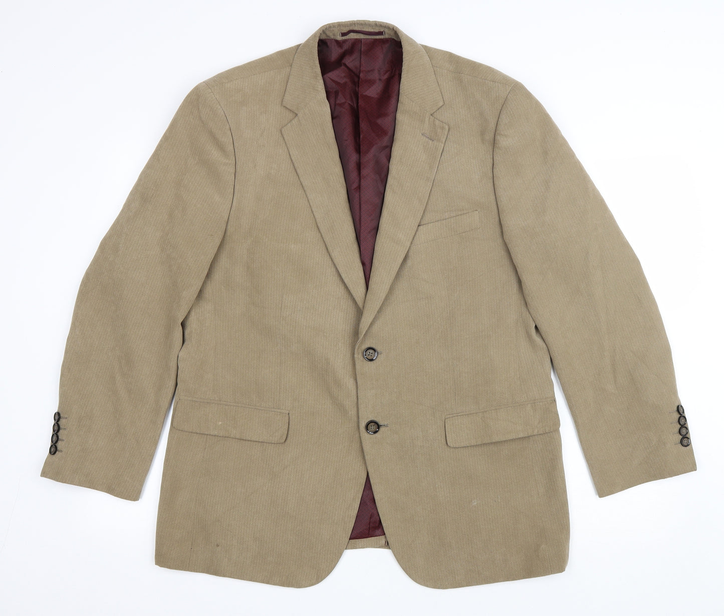 Skopes Mens Brown Polyester Jacket Blazer Size 42