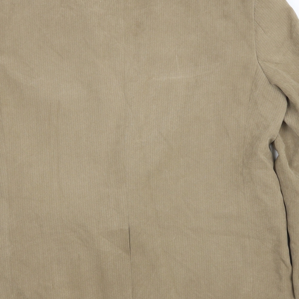 Skopes Mens Brown Polyester Jacket Blazer Size 42