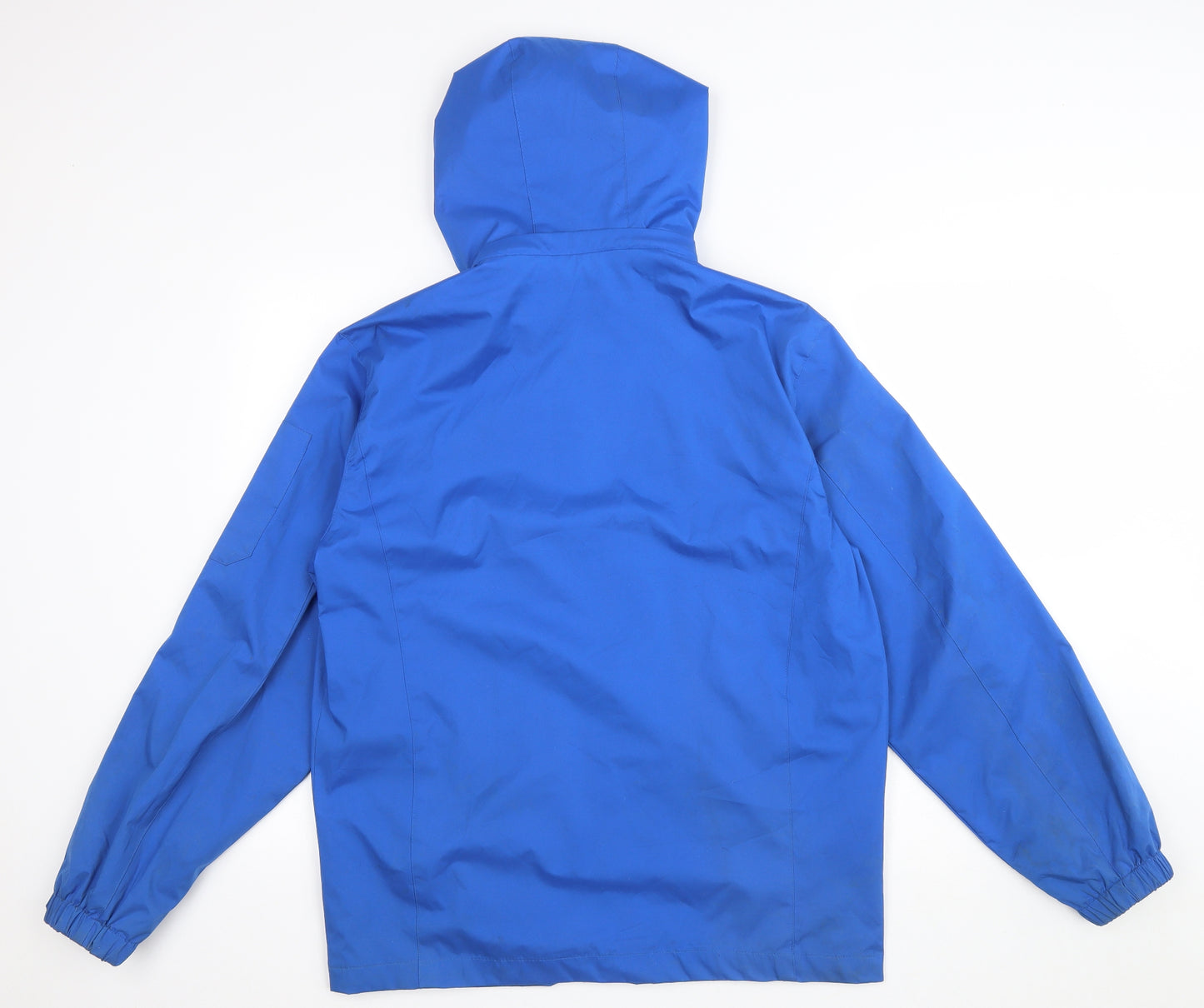 King Camp Womens Blue Rain Coat Coat Size XL Zip
