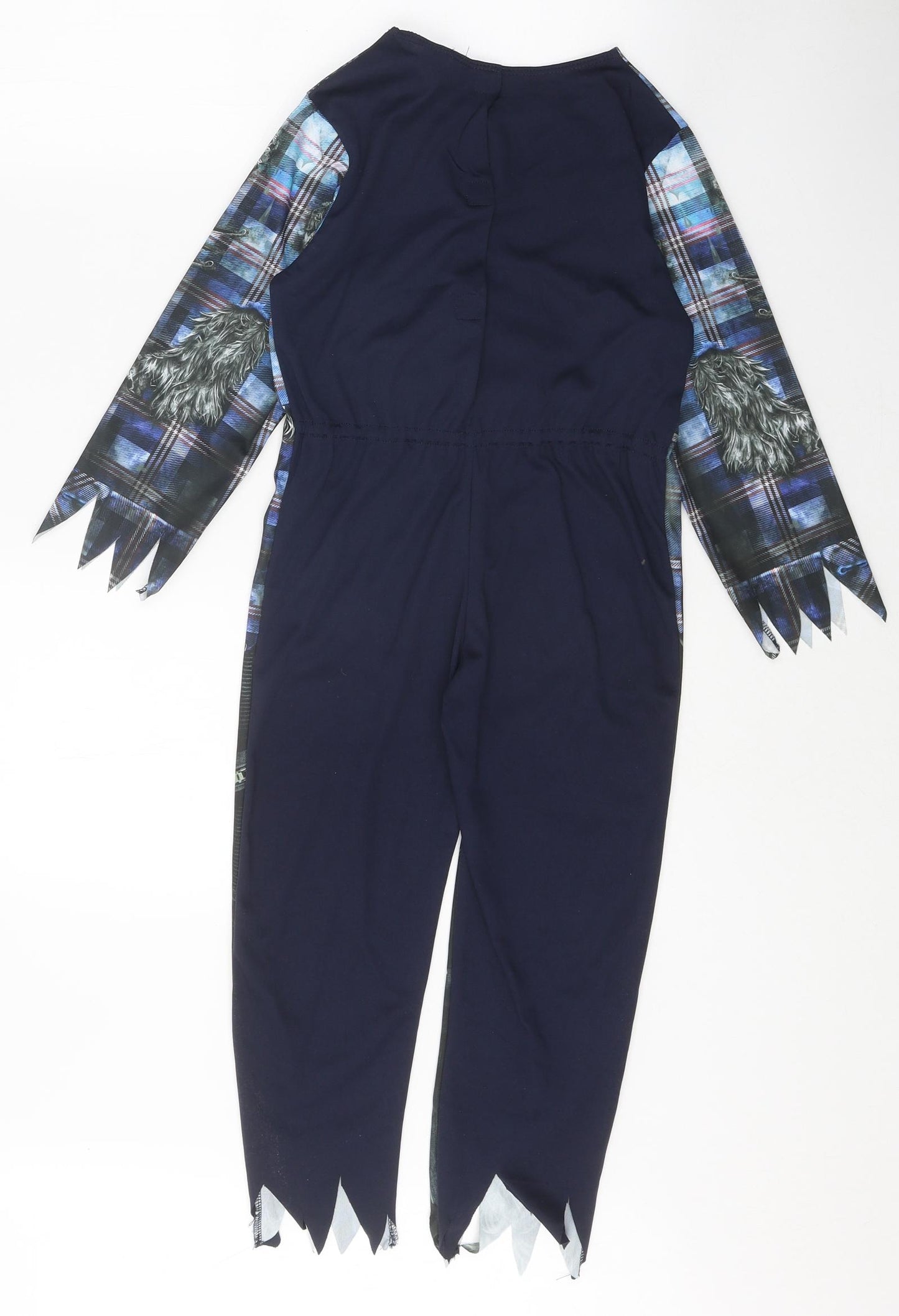 Sainsburys Boys Multicoloured Colourblock 100% Polyester Basic Casual Size 5-6 Years Round Neck Pullover - wolf costume