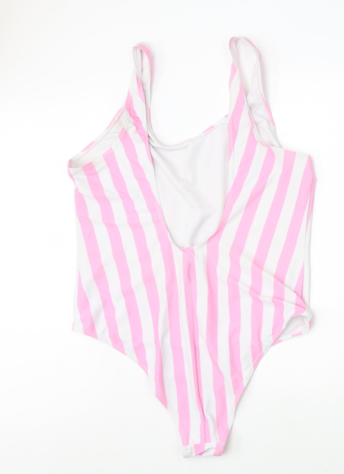 Primark Womens Pink Striped 100% Nylon Wetsuit Size 18