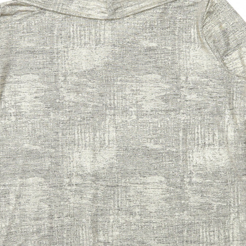 Mr Max Womens Gold Polyester Basic T-Shirt Size XL Roll Neck