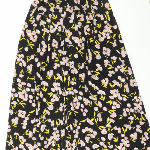 JCL Womens Floral Polyester Bloomer Trousers Size M L31 in Regular Zip