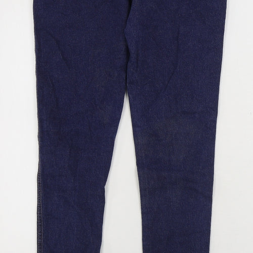 Denim & Co. Womens Blue Cotton Jegging Jeans Size 12 L29 in Regular