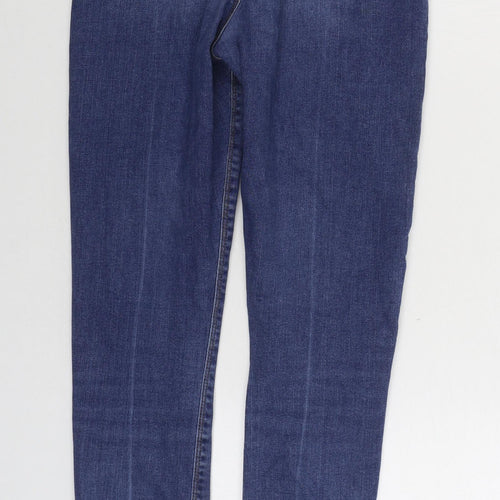 ASOS Mens Blue Cotton Skinny Jeans Size 28 in L34 in Regular Zip
