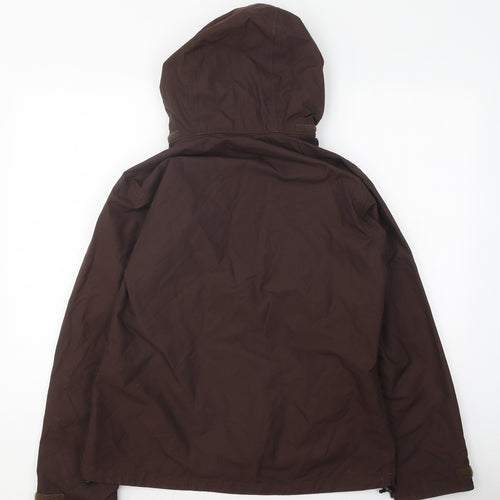 Berghaus Womens Brown Rain Coat Coat Size 10 Zip