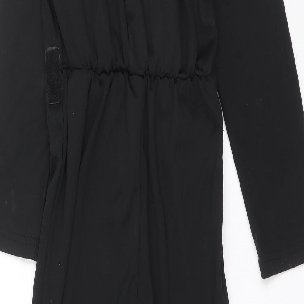 Star Wars Boys Black 100% Polyester Basic Casual Size 7-8 Years Round Neck Pullover - Star wars fancy dress