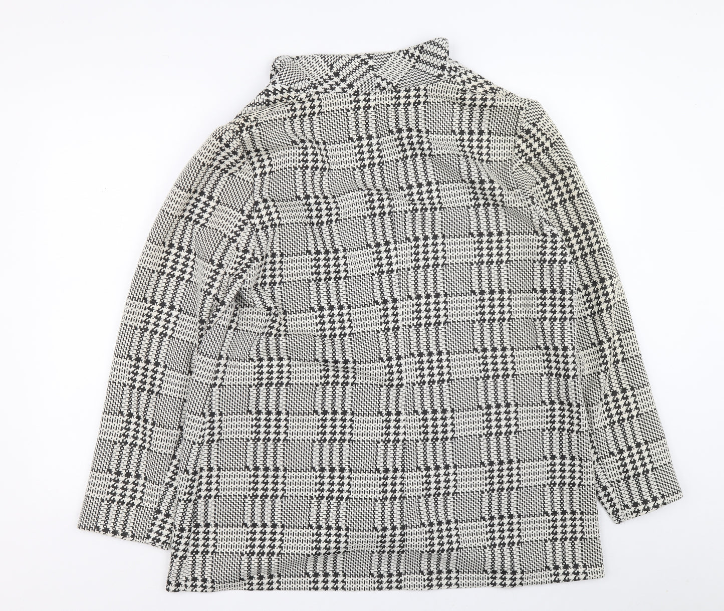 Primark Womens Yellow Check Jacket Blazer Size 16
