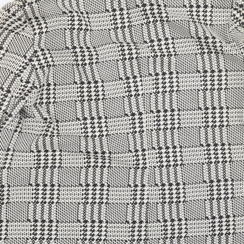 Primark Womens Yellow Check Jacket Blazer Size 16